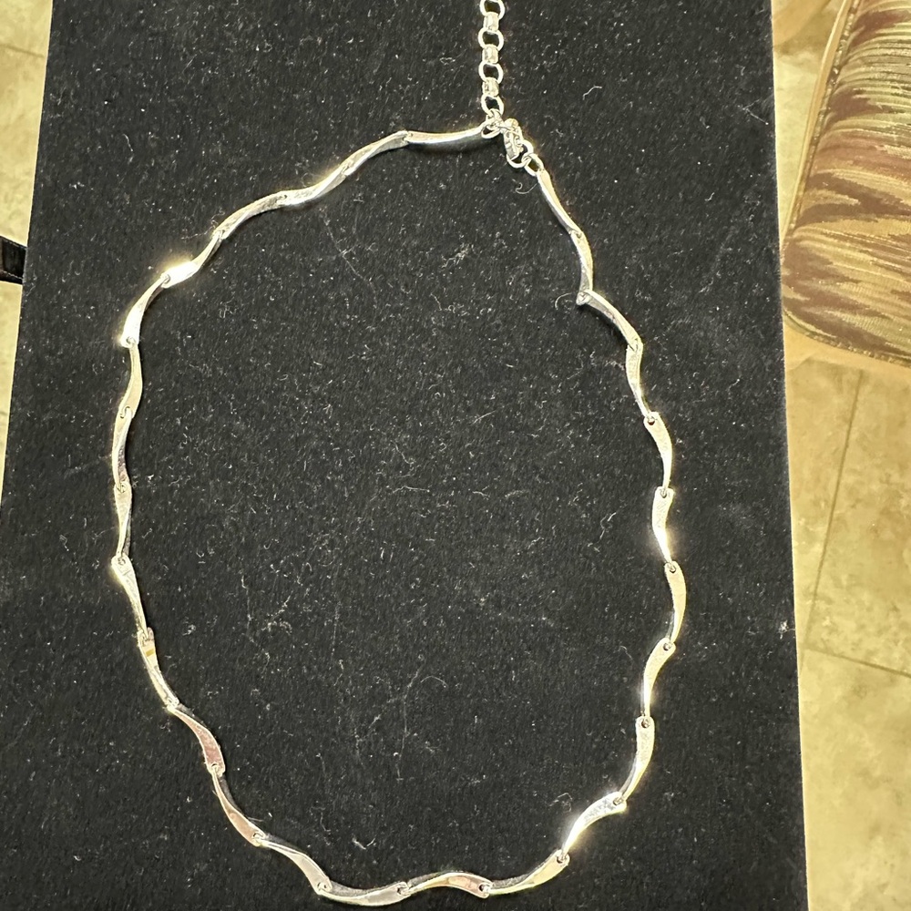 Kendra Scott, silver link necklace